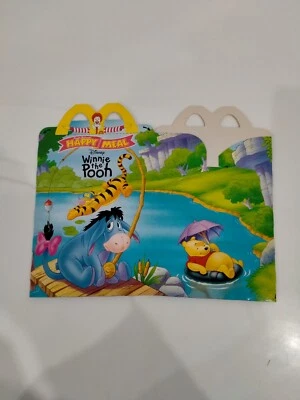 £3.25 • Buy Winnie The Pooh MCDONALDS HAPPY MEAL BOX - Art Toy Collectors Advertising Tigger