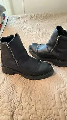 Milwaukee Leather Motorcycle Boots • $85