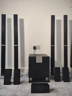 £100 • Buy Pioneer 9.1 Home Cinema Speaker Set Subwoofer S-w90s And Surround Speakers