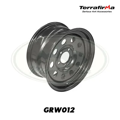 Land Rover Modular Steel Wheel 8x16 Black Grw012 Tf  • $167.06