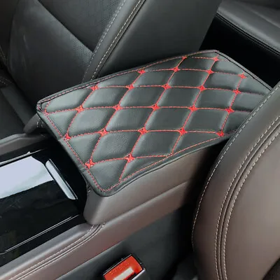 £6.99 • Buy Auto Car Armrest Pad Cover Center Console Box PU Leather Cushion Mat Accessories